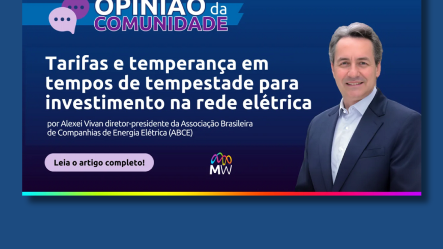 Dr. Alexei Macorin Vivan analisa desafios do setor elétrico em artigo para a MegaWhat