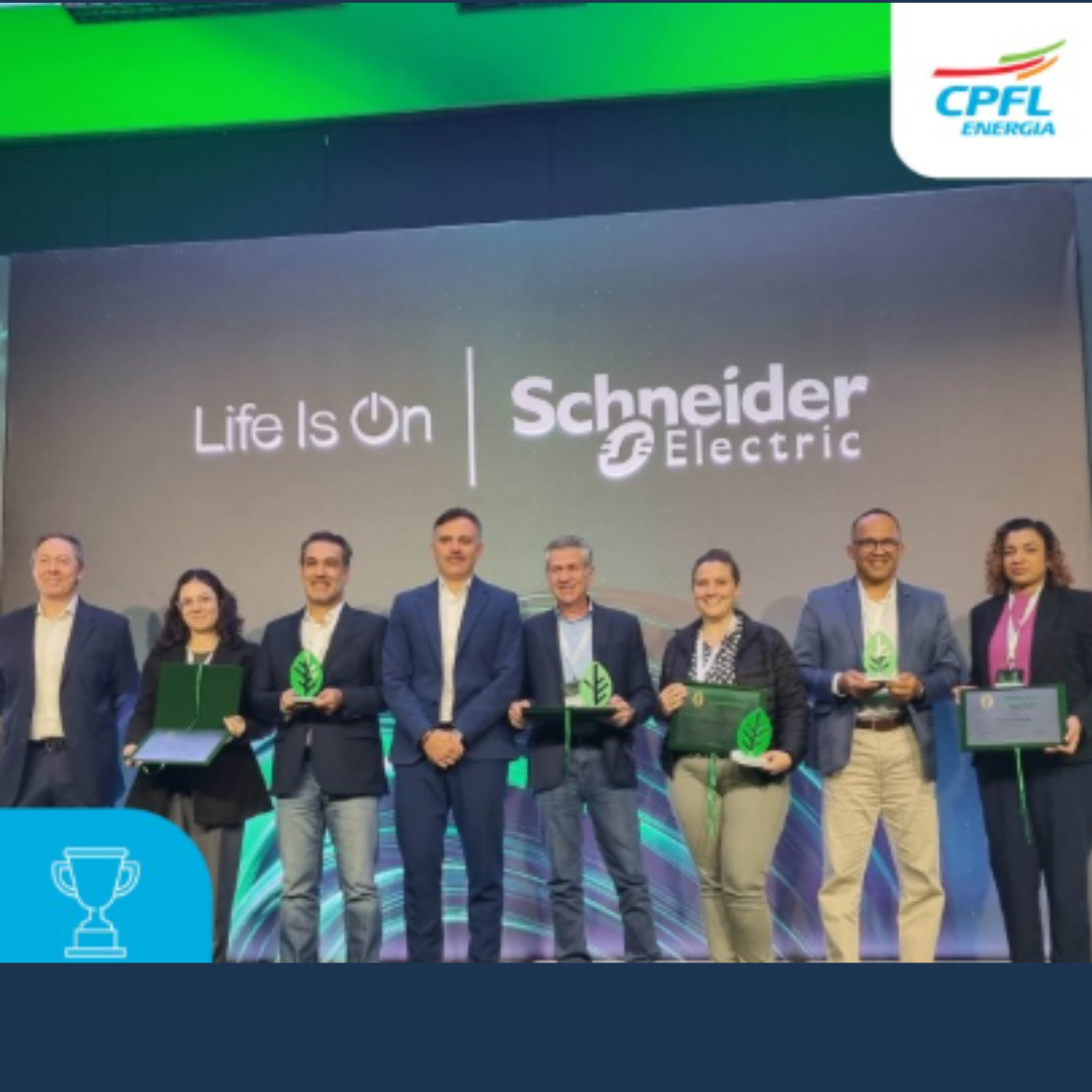 CPFL Energia conquista reconhecimento internacional em Sustentabilidade com o “Sustainability Impact Awards” da Schneider Electric
