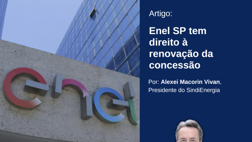 Enel SP tem direito à renovação da concessão