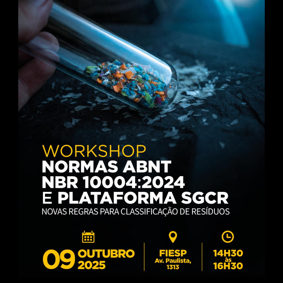 Workshop Normas ABNT NBR 10004:2024 e Plataforma SGCR