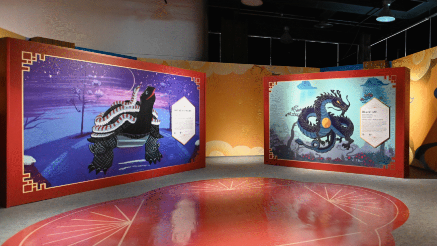 Últimos dias da exposição China Milenar: Lendas, Mitos e Festivais no Instituto CPFL em Campinas