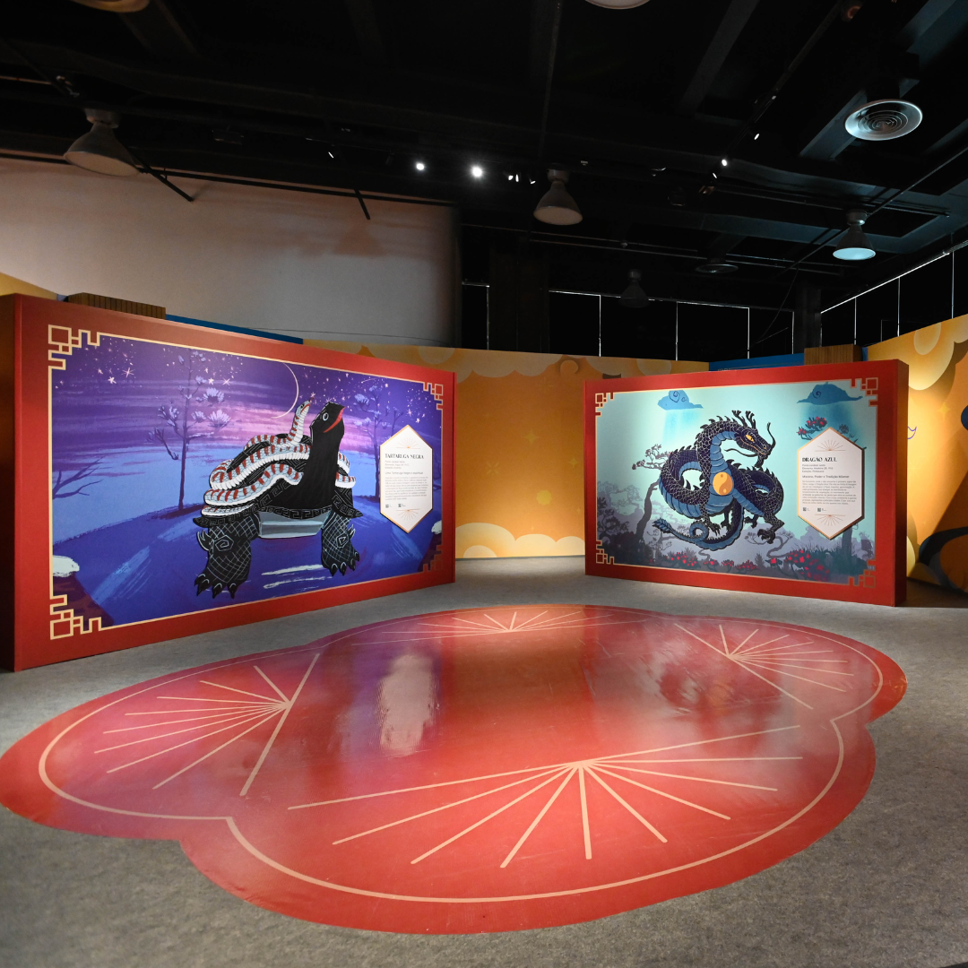 Últimos dias da exposição China Milenar: Lendas, Mitos e Festivais no Instituto CPFL em Campinas