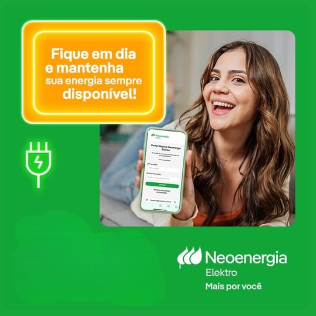 Neoenergia Elektro lança campanha com descontos exclusivos para clientes com contas em atraso