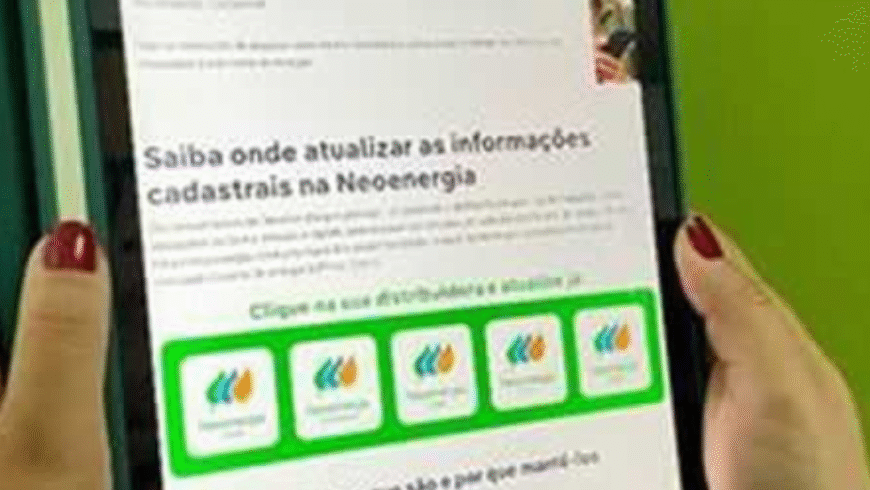 Atualização cadastral garante ao cliente da Neoenergia Elektro o acesso a serviços digitais e informações em tempo real