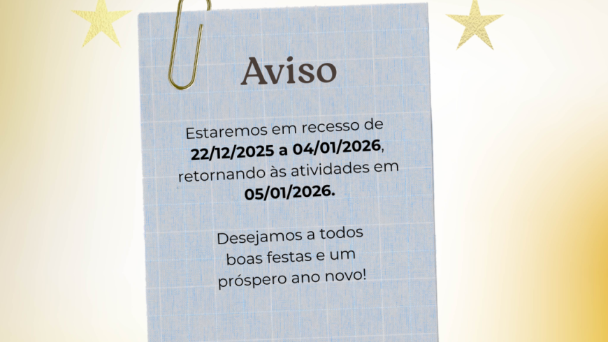 Comunicado SindiEnergia: recesso de fim de ano