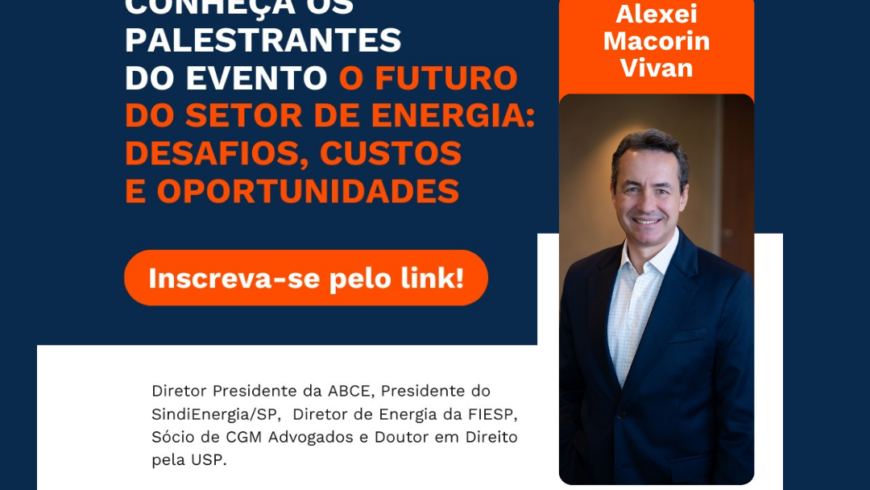 Presidente do SindiEnergia debaterá o futuro do setor de energia em evento da AHK Brasil