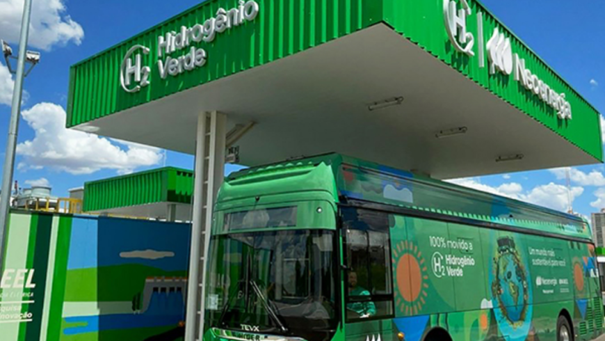 O Distrito Federal passa a contar com a primeira rota turística operada por um ônibus movido a hidrogênio verde