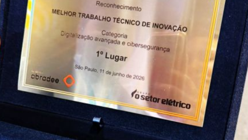 Energisa é reconhecida no CIDE 2026 por inovação, segurança e experiência do cliente