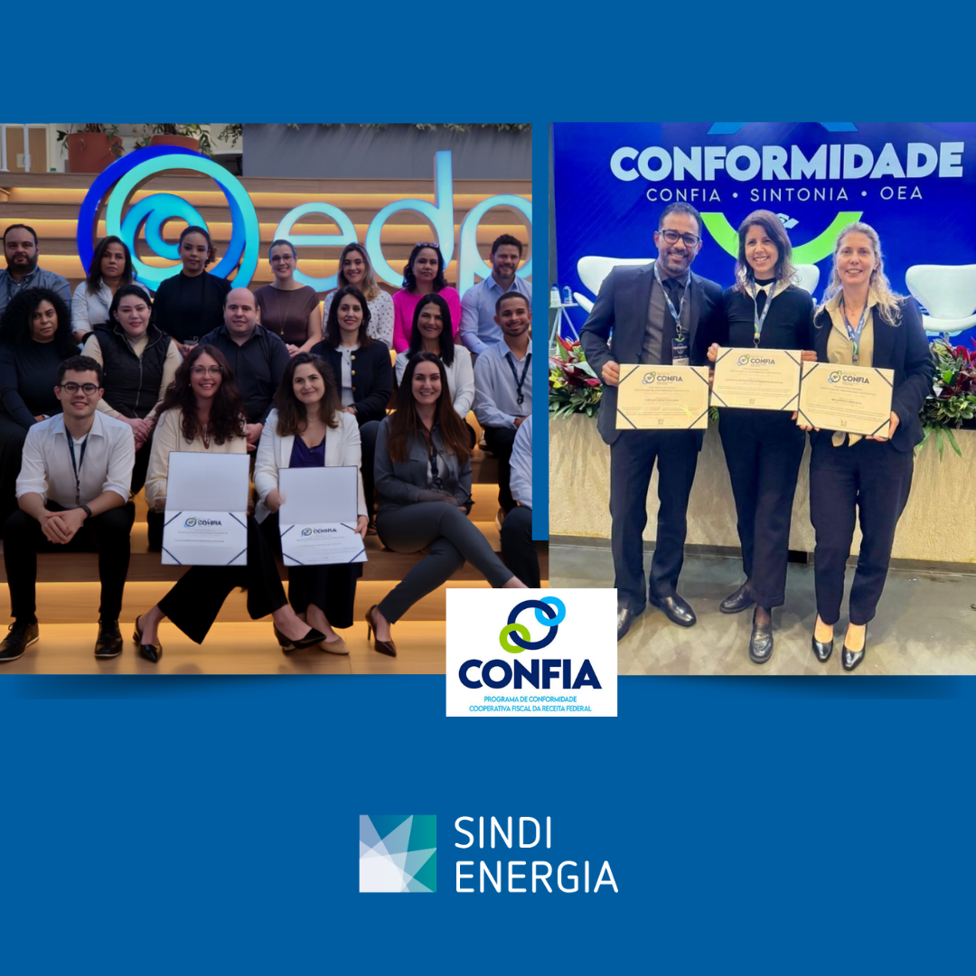 EDP e Enel conquistam certificação no Programa CONFIA da Receita Federal