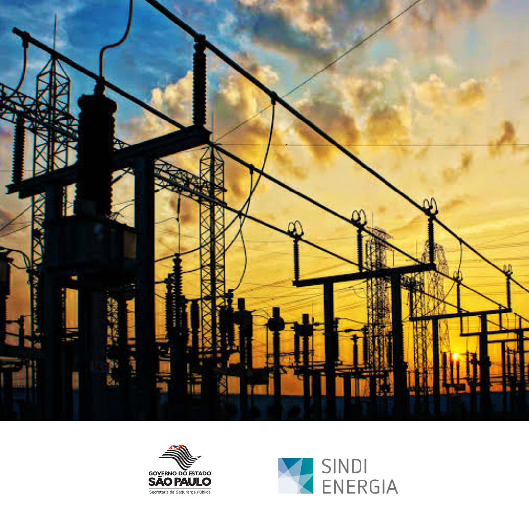 SindiEnergia estreita parceria com a Secretaria de Segurança Pública de São Paulo, para o combate ao furto de cabos e estruturas elétricas