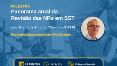 SindiEnergia realiza palestra para associadas: Panorama atual da Revisão das NRs em SST